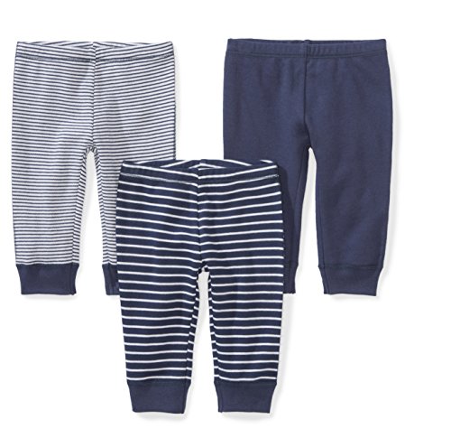 Moon and Back Baby Set of 3 Organic Cotton Pants