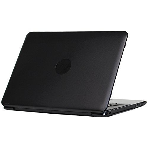 mCover Case Compatible for 2016~2018 11.6" HP Chromebook 11 G5 / 11-Vxxxxx Series Laptop Computers ONLY ( NOT Fitting Any Other HP Chromebook Models ) - Black