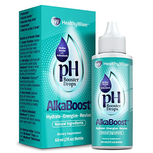 Alkaline Water pH Booster Drops + Natural Vitamins