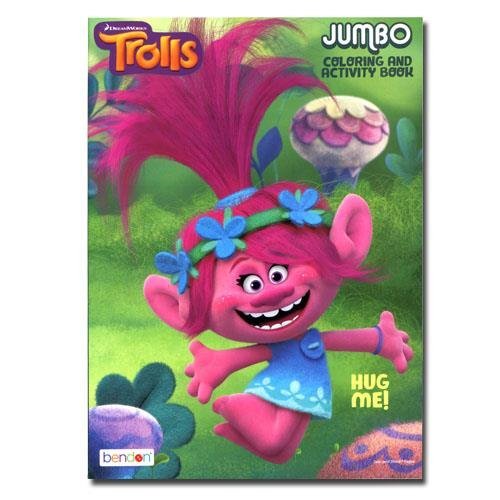Book Cover Trolls 96 pg Coloring Book