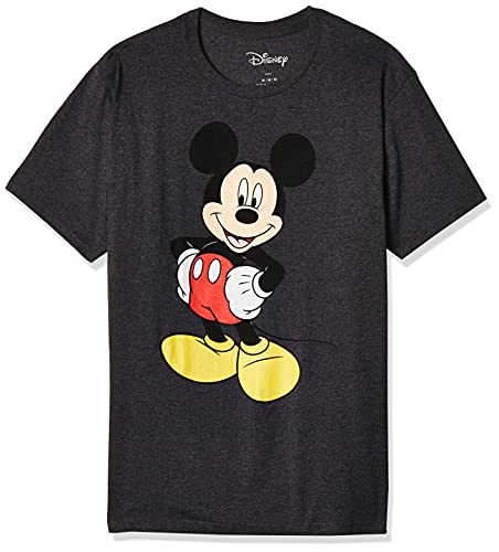 Disney Men's Classic Mickey Mouse Full Size Graphic Short Sleeve T-Shirt