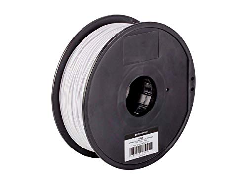 Monoprice PLA Plus+ Premium 3D Filament - White - 1kg Spool, 1.75mm Thick | Biodegradable | Same Strength As Standard ABS | For All PLA Compatible Printers (115835)