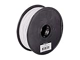 Monoprice PLA Plus+ Premium 3D Filament - White - 1kg Spool, 1.75mm Thick | Biodegradable | Same Strength As Standard ABS | For All PLA Compatible Printers (115835)