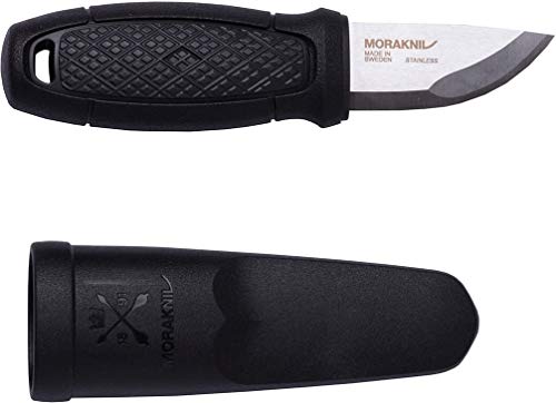 Book Cover Morakniv Eldris Fixed-Blade Pocket-Sized Knife with Sandvik Stainless Steel Blade and Plastic Sheath 2.2-Inch.