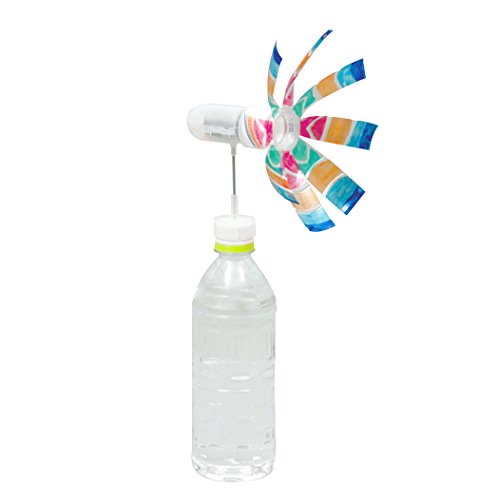 Build It Yourself Wind Power Generator Kit – STEM, STEAM Experiment for Learning About Renewable Wind Energy
