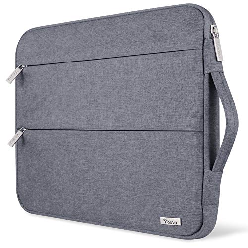 Voova 13-13.3 Inch Laptop Sleeve Stylish Fabric Case Bag with Handle for MacBook Air / Pro 13.3", iPad Pro 12.9", Surface Book, 12" 13" Lenovo, Dell, Toshiba, ASUS, Acer, Chromebook