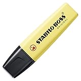 STABILO BOSS ORIGINAL Pastel – Surligneur - Crème de jaune