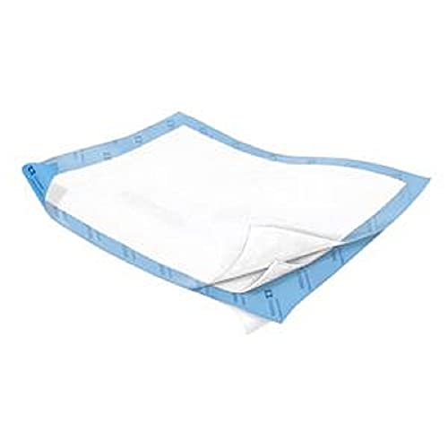 Covidien P3036C Wings Quilted Premium Comfort Underpads, 30" x 36" Size, Blue (Pack of 100)