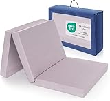 Alvi Comfortable Travel cot Mattress, 60cm x 120 cm, 6 cm deep, Cotton Cover, Breathable, Washable and pollutant-Tested