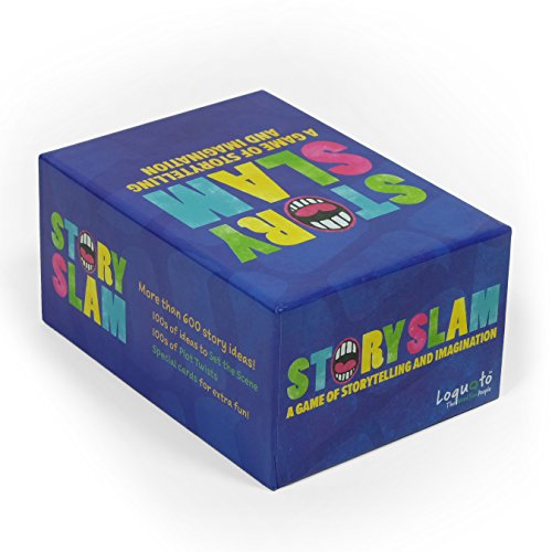 Story Slam - Hundreds of Cards with More Than 600 Unique Story Concepts, for Endless Storytelling Fun.