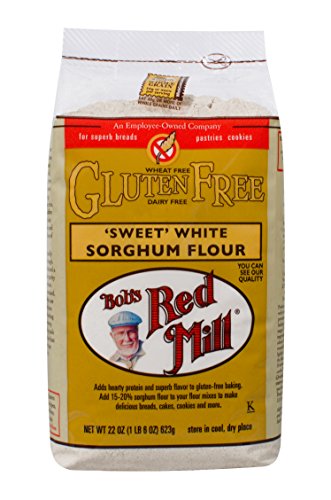 Book Cover Bob's Red Mill Gluten Free Sweet White Sorghum Flour, 22-ounce