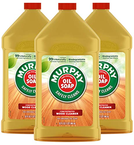MURPHY Oil Soap Wood Cleaner, Original, pack of 3, 32 fl oz (pack of 3)