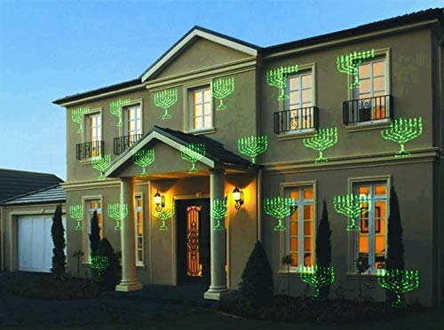 Chanukah Laser Lights, Home Decoration Hanukkah Lights Show Outdoors