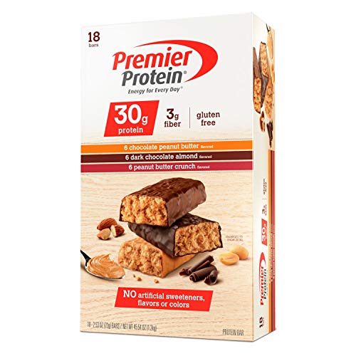 Premier Protein Bar Variety Pack (2.53 oz- 18 ct) by Premier Protein