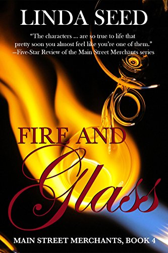 Book Cover Fire and Glass (Main Street Merchants Book 4)