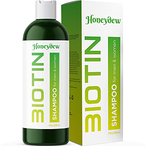 Biotin Shampoo for Men and Women - Sulfate Free Volume Shampoo for Thinning Hair with Biotin Keratin and Essential Oils for Hair Care - Advanced Thin Hair Shampoo with Biotin Hair Vitamins