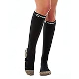 Copper Fit Energy Compression Knee High Socks,1 pcs, Black Small/Medium