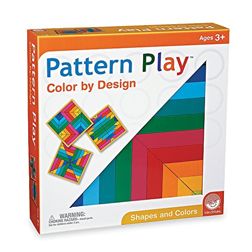 Book Cover MindWare Pattern Play (Bright Colors)