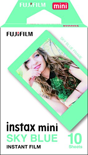 Book Cover Fujifilm Instax Mini Sky Blue Film - 10 Exposures