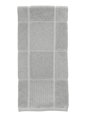 T-Fal Textiles Cotton Dish Towl, Solid Gray