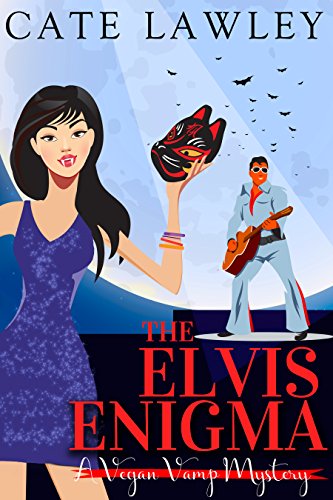 Book Cover The Elvis Enigma: A Paranormal Cozy Mystery (Vegan Vamp Mysteries Book 3)