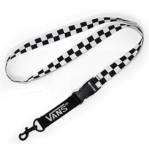 Book Cover Vans Off The Wall Lanyard - Black/White Checker