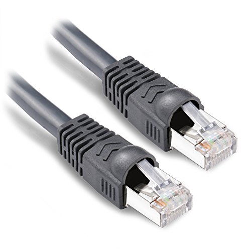Outdoor Ethernet 300ft Cat6 Cable, DbillionDa Shielded Grounded UV Resistant Waterproof Buried-able Network Cord