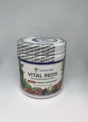 Book Cover Gundry MD Vital Reds Concentrated Polyphenol Blend Dietary Supplement 4 oz (112.95g)