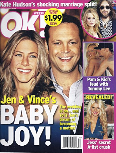 Ok! Weekly Magazine (August 28, 2006 - Cover: Jennifer Aniston & Vince Vaughn)