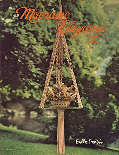 Macrame Elegance V: 1970s Plant Pot Hanger Globe Hangers Lamps