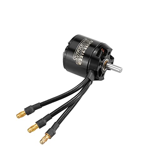 Goolsk Surpass High Performance 2216 880KV 14 Poles Brushless Motor for RC Airplane Fixed-Wing