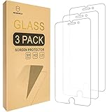 [3-Pack] - Mr Shield for Iphone 7 Plus/Iphone 8 Plus [Tempered Glass] Screen Protector [0.3mm Ultra thin 9H Hardness 2.5D Round Edge] with Lifetime Replacement Warranty