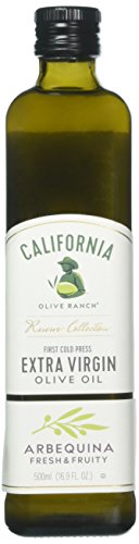Book Cover California Olive Ranch Arbequina Extra Virgin Olive Oil, 16.9 Fl Oz