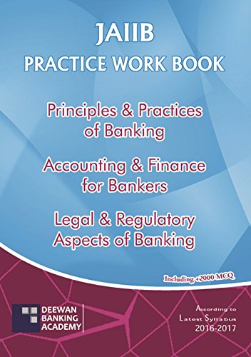 JAIIB Practice Work Book (Qus. & Ans.)- For all 3 Subjects
