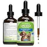 Pet Wellbeing Life Gold for Dogs - Supports Detoxification & Immune System Health with Astragalus & Sheep Sorrel - NASC Certified & Vet-Formulated - 4 oz Liquid Formula