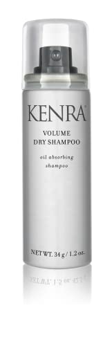 Kenra Volume Dry Shampoo | Oil Absorbing Shampoo | Translucent, Volume-Enhancing Spray | Instantly Refreshes Hair At The Root | Absorbs Oils & Impurities | All Hair Types | Travel 1.2 oz
