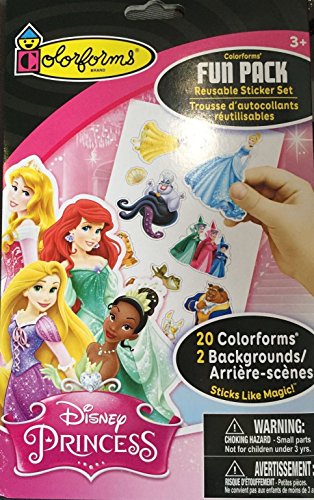 Colorforms Re-Stickable Sticker Set Princess