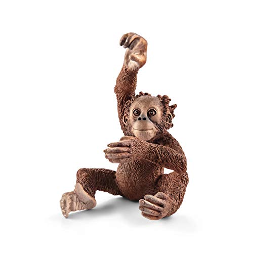 Schleich Wild Life, Animal Figurine, Animal Toys for Boys and Girls 3-8 Years Old, Orangutan, Ages 3+
