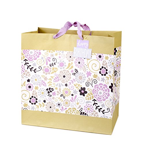 Hallmark Grand Birthday Gift Bag (Floral)
