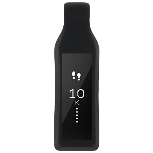 Henoda Magnetic Clip Holder for Fitbit Alta (Black Clip-clasp)