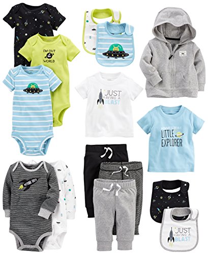 Carter's Baby Boys' 15-Piece Basic Essentials Set