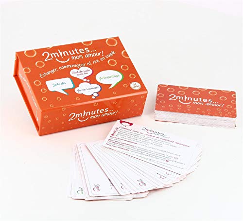 2 minutes... mon amour ! Le jeu qui oxygène votre couple: Un jeu de 52 cartes facile, simple et positif dédié à votre couple