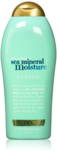 OGX Quenching + Sea Mineral Moisture Body Lotion, 19.5 Fl Oz (Pack of 1)