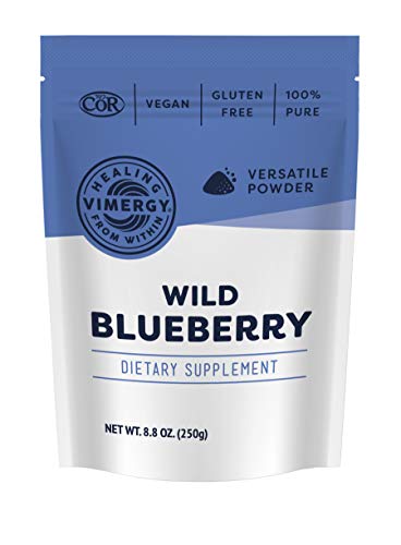 Book Cover Vimergy Wild Blueberry Powder (250g)