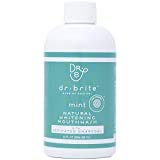 Dr. Brite Mint Whitening Mouthwash | Whitens with Activated Charcoal | Vegan + Made with Natural and Nourishing Ingredients | Alcohol Free | Promotes Healthy Gums | Eliminates Bad Breath