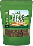 Hare Of The Dog 100% Rabbit, Tenders 6Oz - All Natural, Grain Free Dog Treat, Limited Ingredients, USA Made
