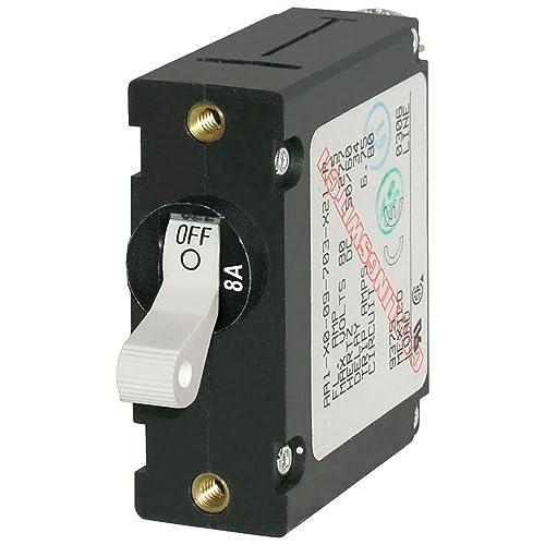 Blue Sea Systems A-Series Toggle Single Pole Circuit Breakers