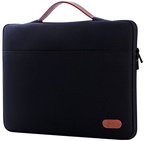 Book Cover ProCase 14-15.6 Inch Laptop Sleeve Case Protective Bag, Ultrabook Notebook Carrying Case Handbag for MacBook Pro 16