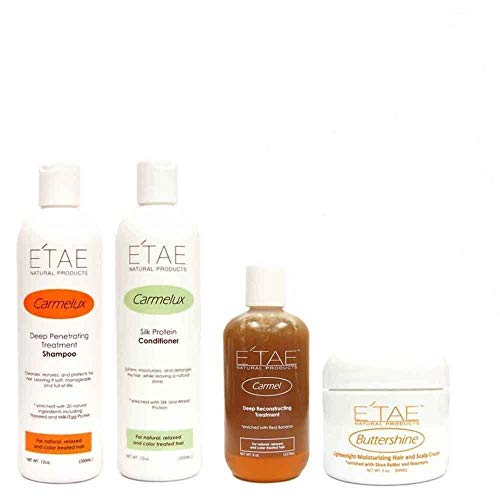 E'tae Natural Product Kit: Shampoo+Conditioner+Treatment+Butter Shine