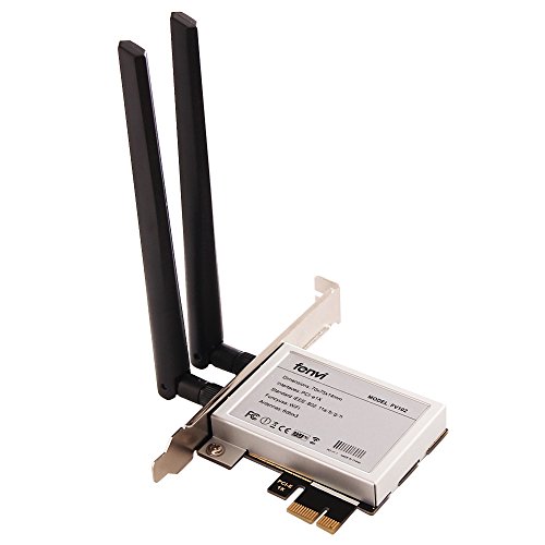 fenvi M.2(NGFF) WiFi Wireless Network Card to PCIe 1X Desktop Adapter Converter(Converter only!!Not Including WiFi Card) for NGFF Intel 7260 8260 3160 9260 AX200 AX210 Killer WiFi 6 AX1650 Card